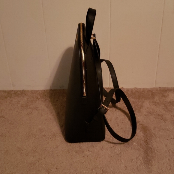 Michael Kors Black Saffiano Leather Backpack